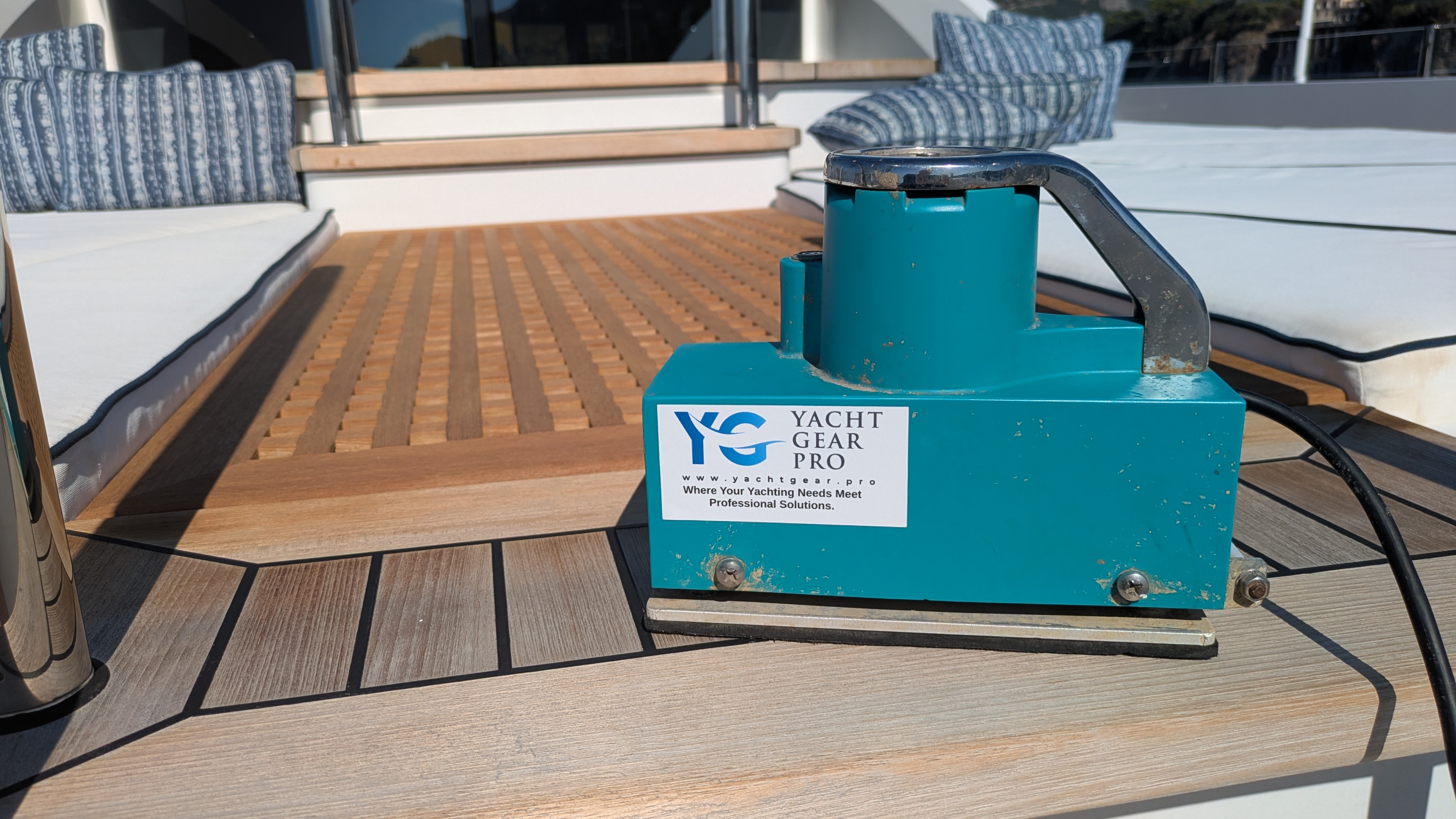 The Deckie — in use on deck